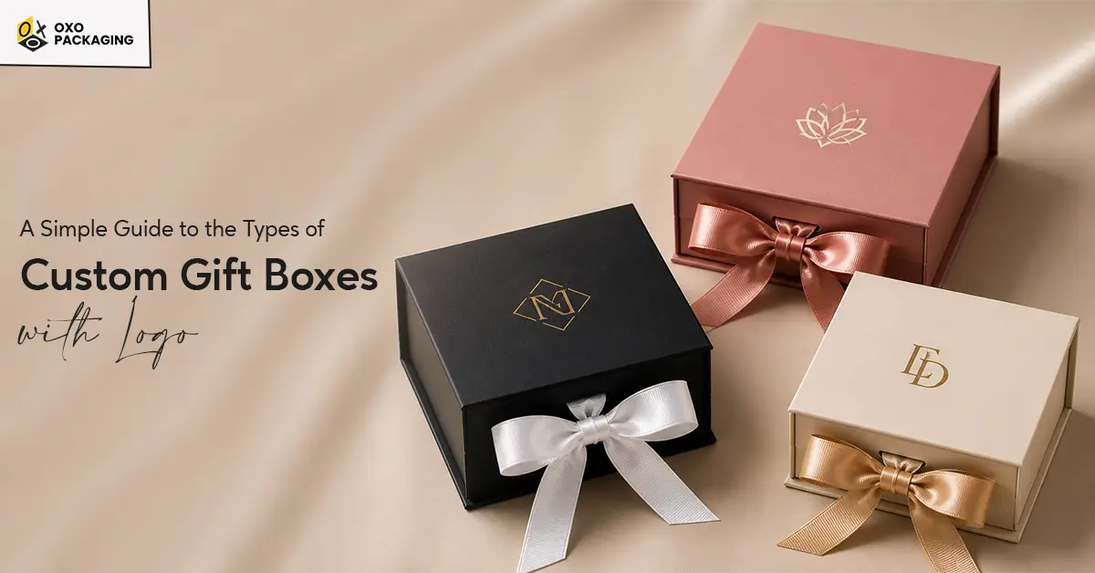 a simple guide to the types  of custom gift boxes with logo