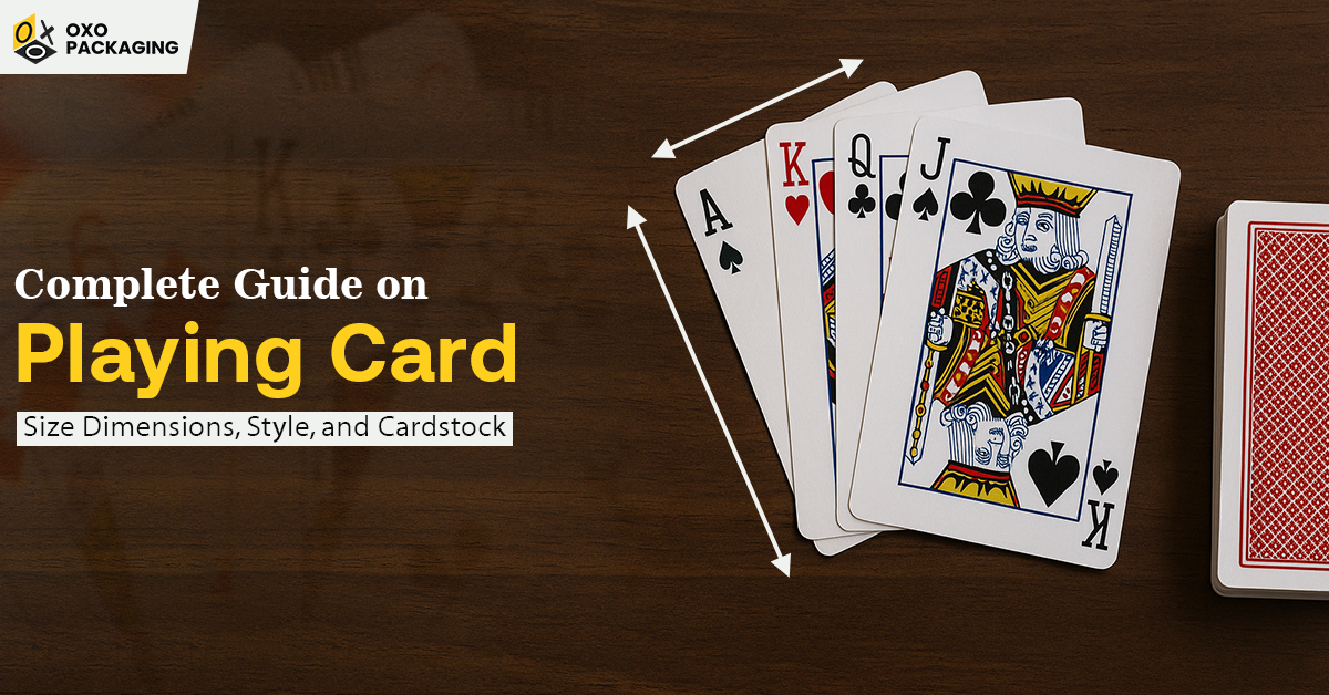 complete guide on playing card size dimensions style and cardstock