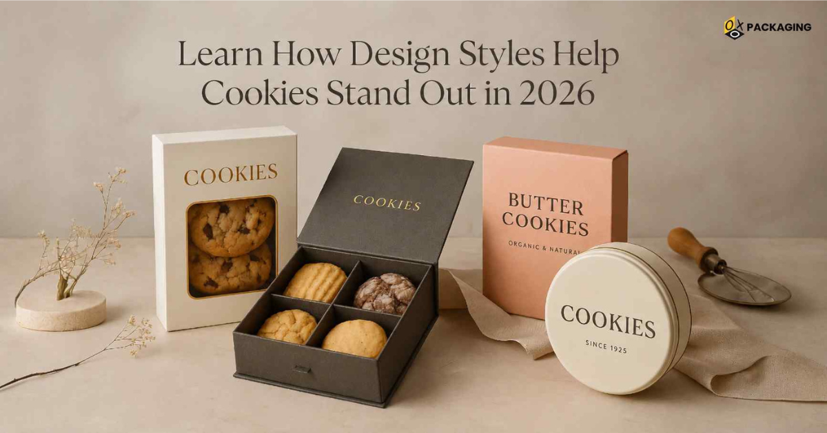 Cookie Packaging Trends 2026: Hand-Drawn, Minimalist, Eco Styles