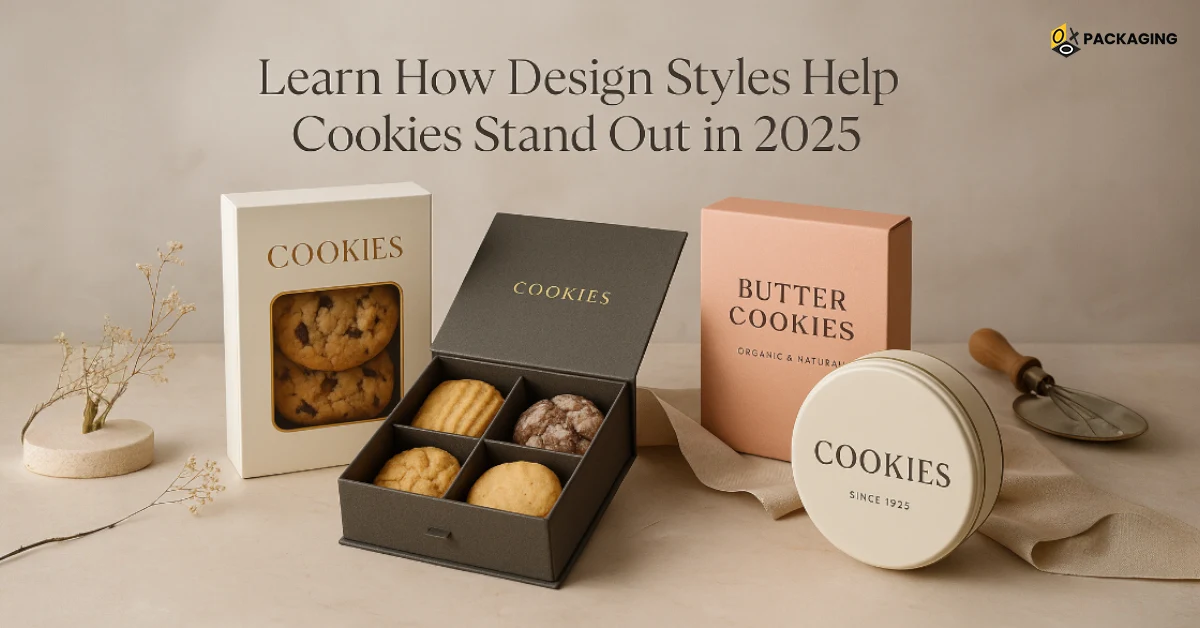Cookie Packaging Trends 2025: Hand-Drawn, Minimalist, Eco Styles