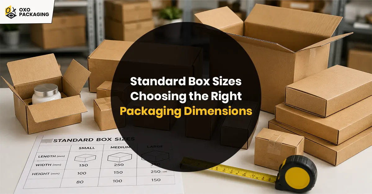 standard box sizes