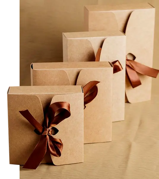 Foldable Kraft Gift Boxes