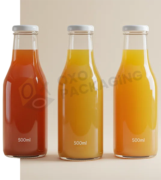 500ml glass bottles screw top
