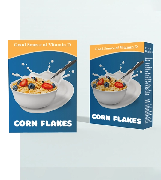 Corn Flakes Cereal Boxes