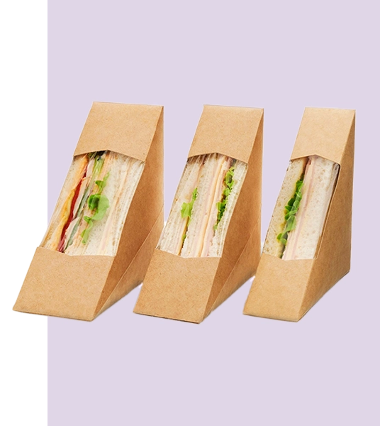 Custom Kraft Sandwich Boxes