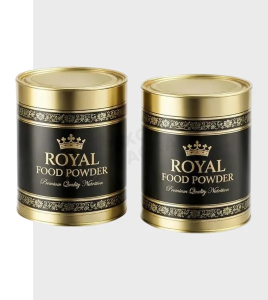aluminium tins packaging logo