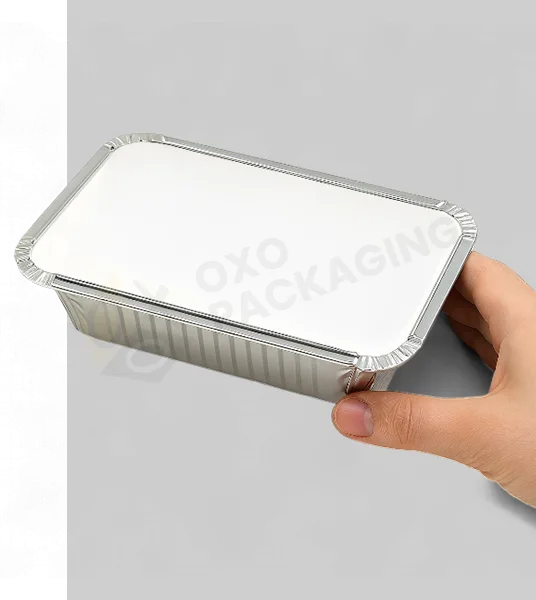 Aluminium Foil Trays with Transparent Lids