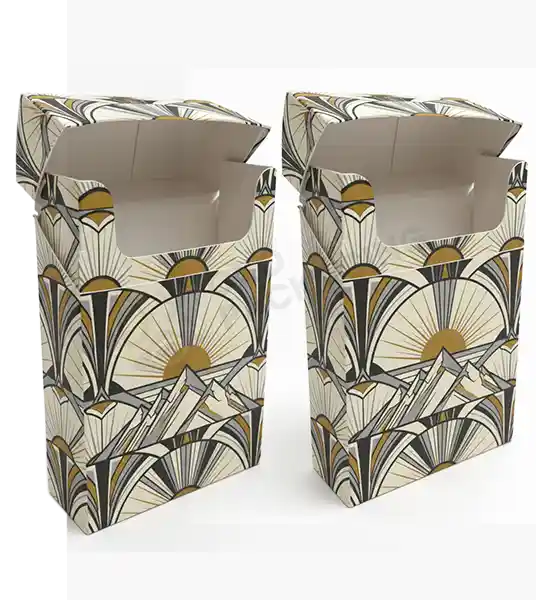 bulk empty paper flip top cigarette boxes