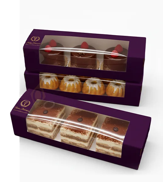 cake sample boxes bulk