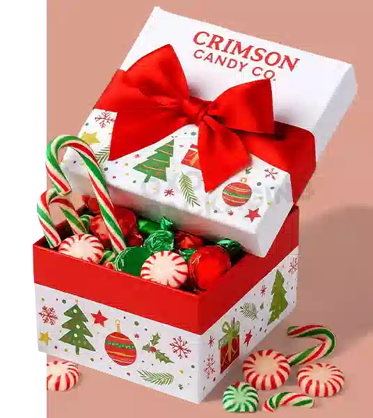 candy christmas boxes