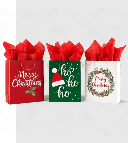 christmas gift bags bulk