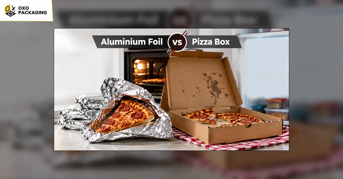 aluminium foil vs pizza box