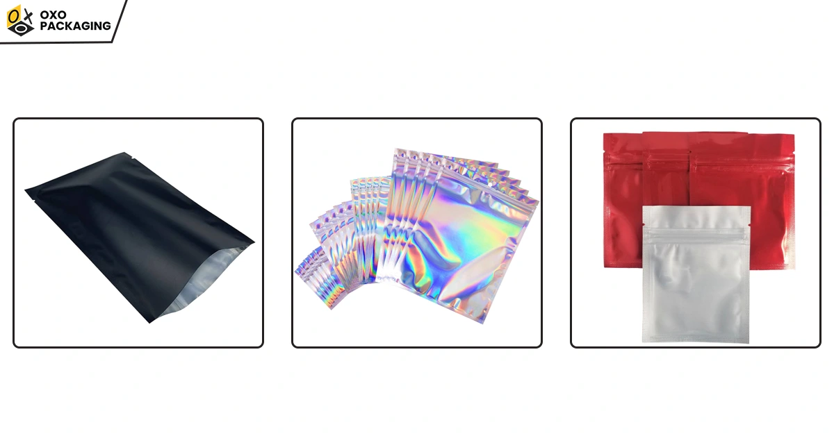 Attractive Closure Options in Custom Mylar Bags
