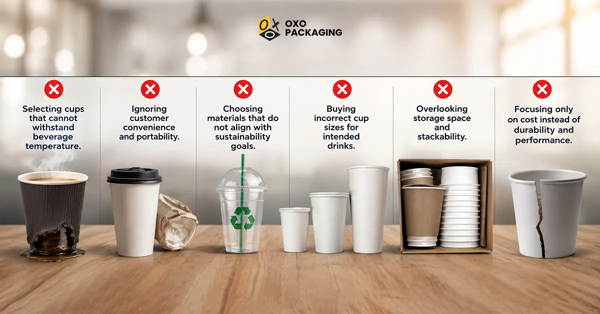 common mistakes to avoid when choosing cups