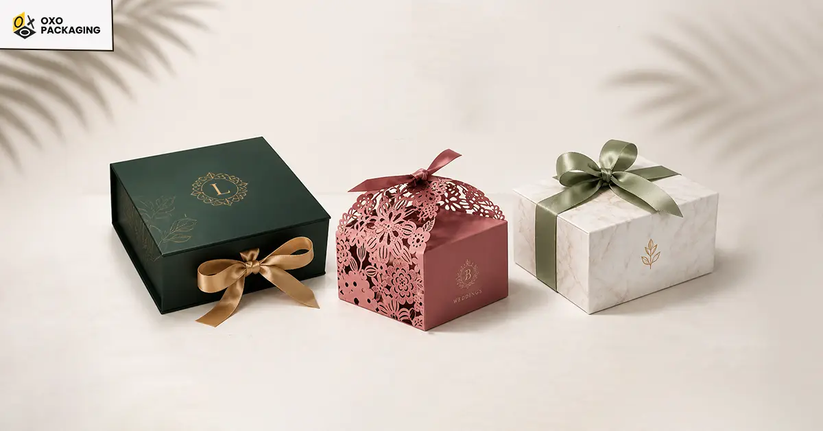 create stylish custom gift boxes with logo