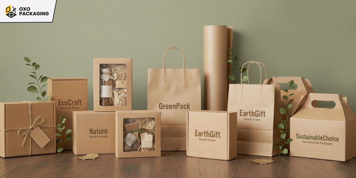 custom styles of kraft paper