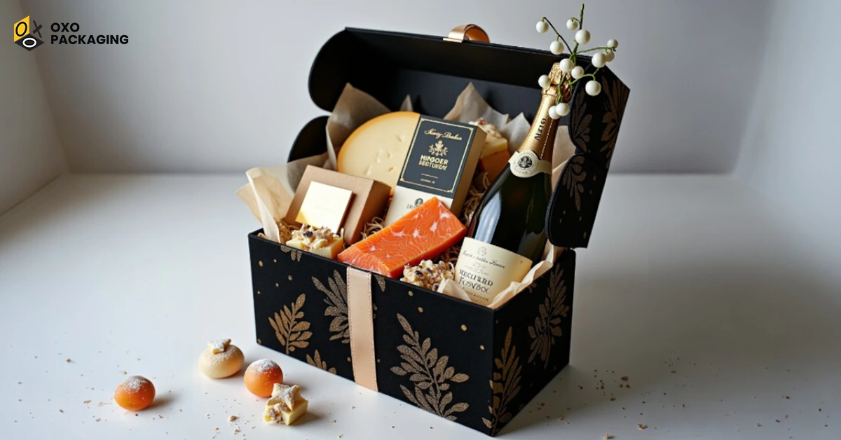 delightful christmas with wine and-dry fruit hampers