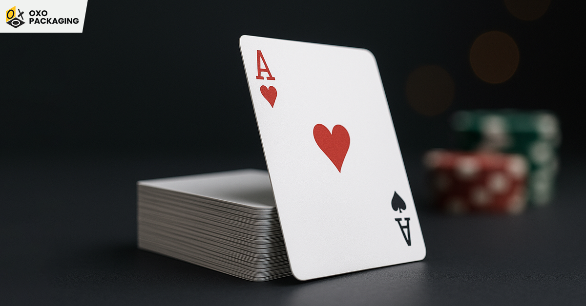 ensuring the playing card thickness durability