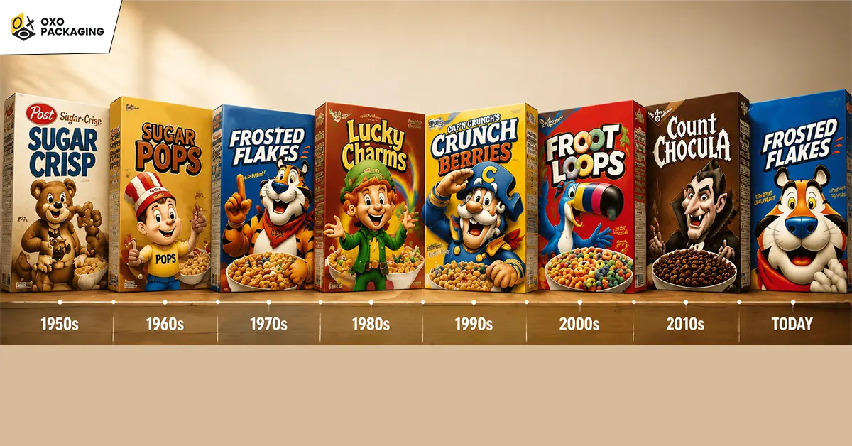 evolution of cereal mascots