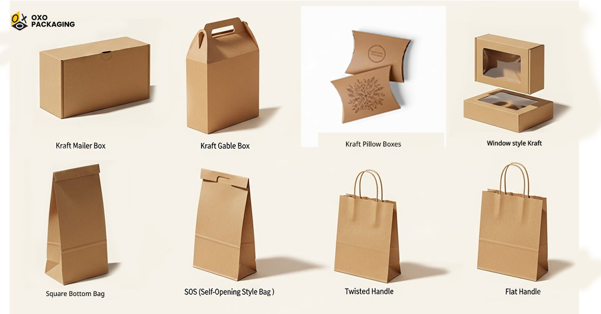 explore various types of kraft packaging