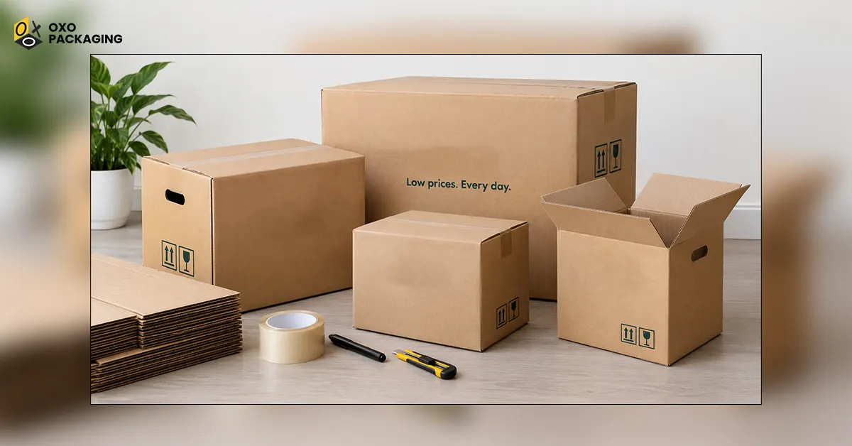 what are bunnings cardboard boxes