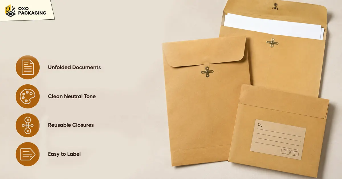 what makes manila envelopes special in their  presentation