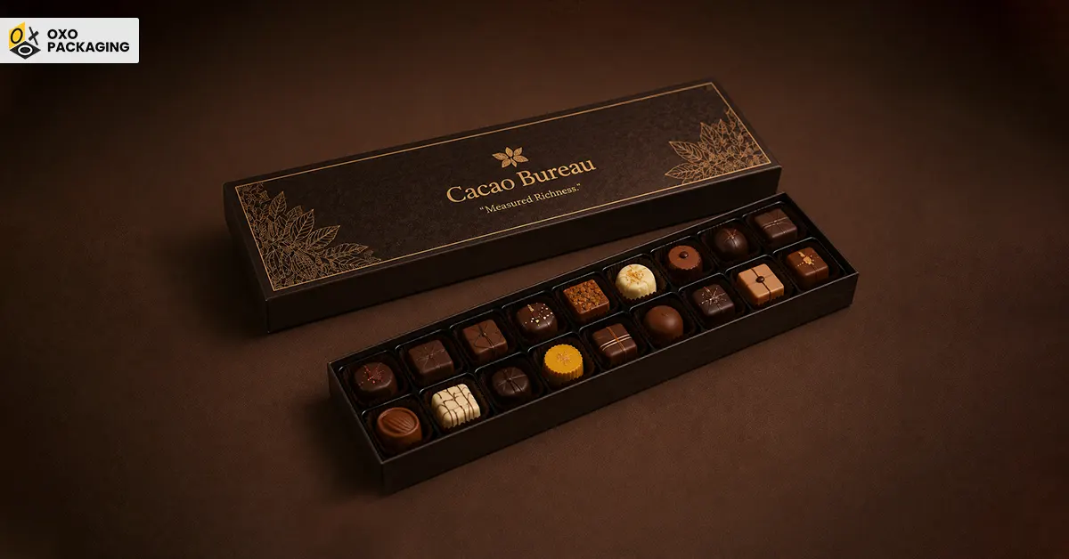 where to get luxurious chocolate packaging for your premium brand