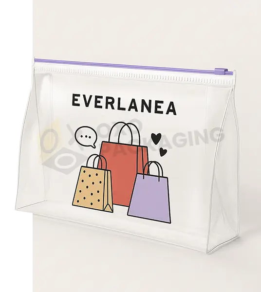 clear pvc gift bags with handles