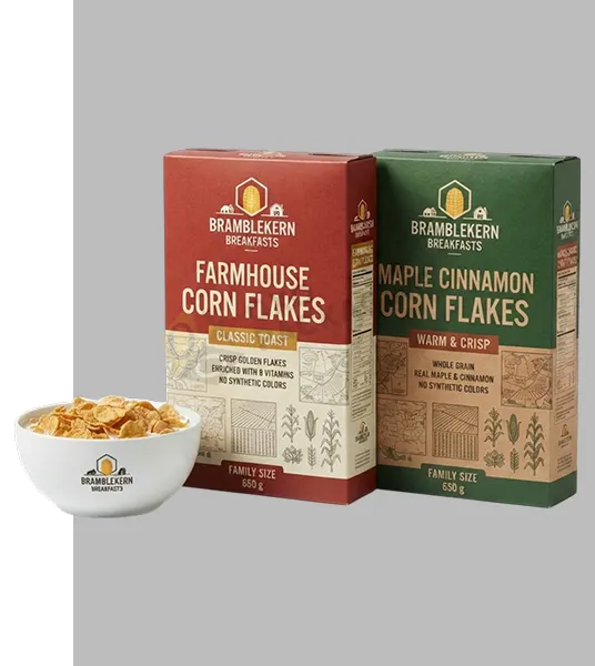 Corn Flakes Cereal Boxes