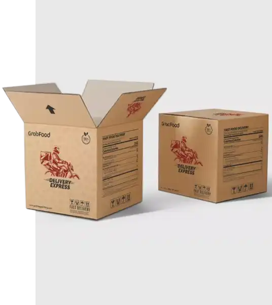 Corrugated Logo Shipping Box