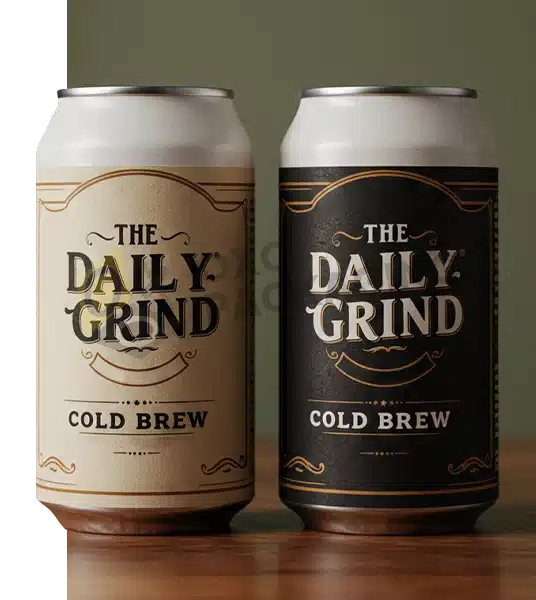 custom cans for cold brew coffee