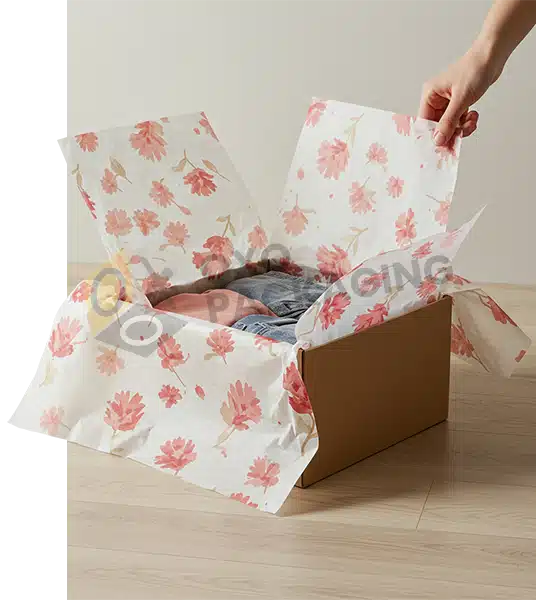 custom clothing wrapping paper