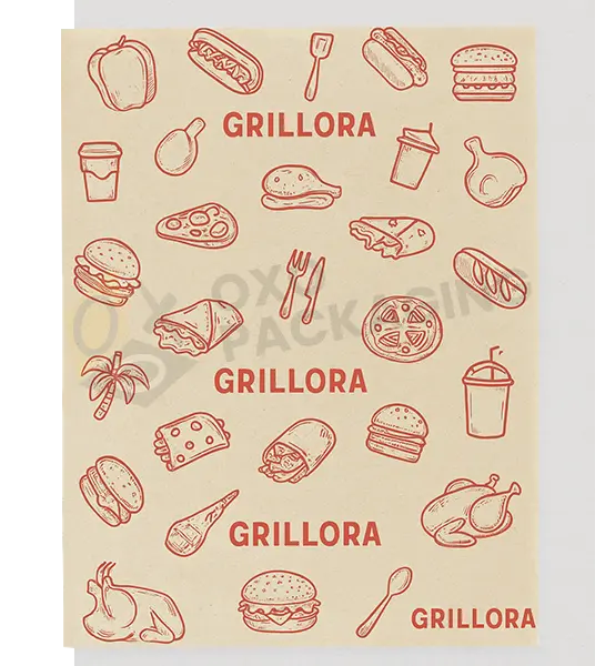 custom deli wrap paper bulk