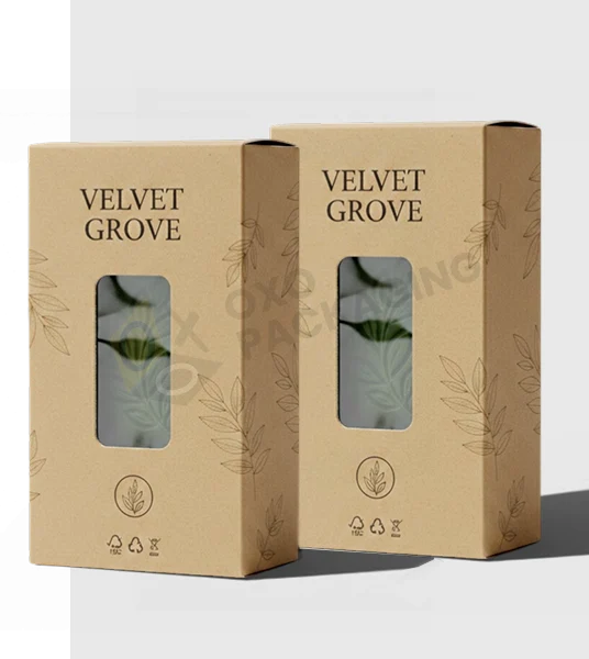 custom disposable window boxes logo