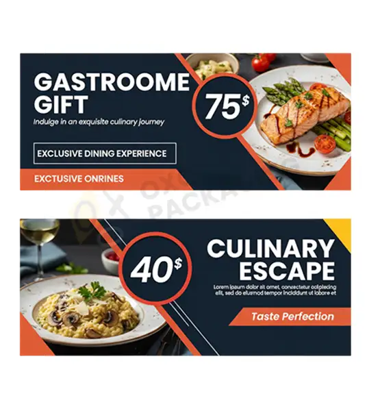 custom food vouchers bulk