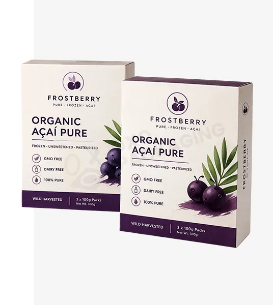 custom frozen acai boxes bulk