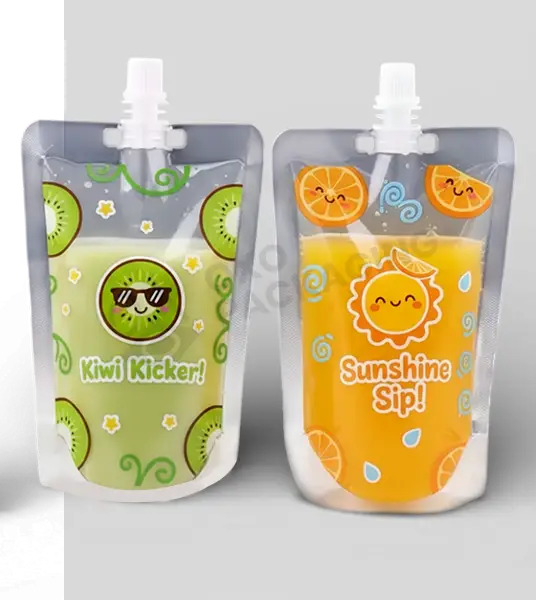 custom juice pouches bulk