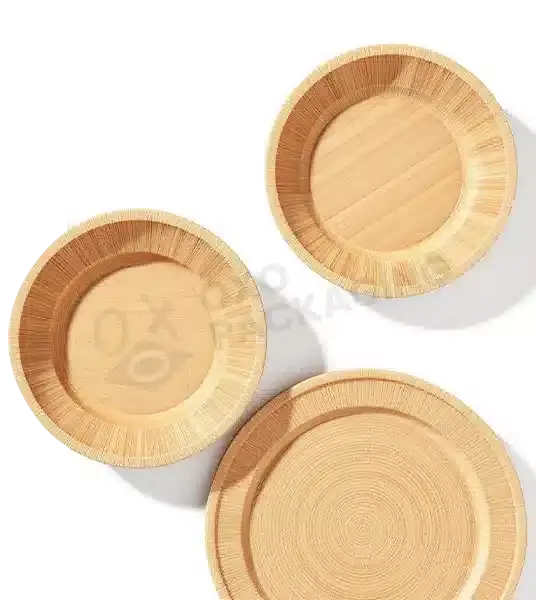 Custom Printed Bamboo Plates