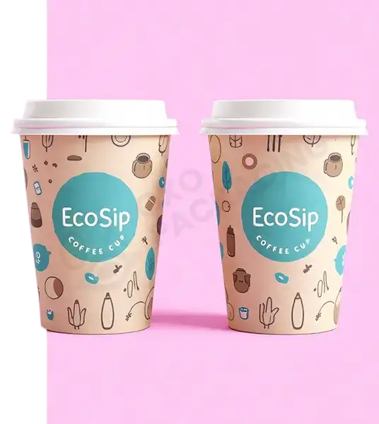 Custom Printed Compostable Coffee Cups