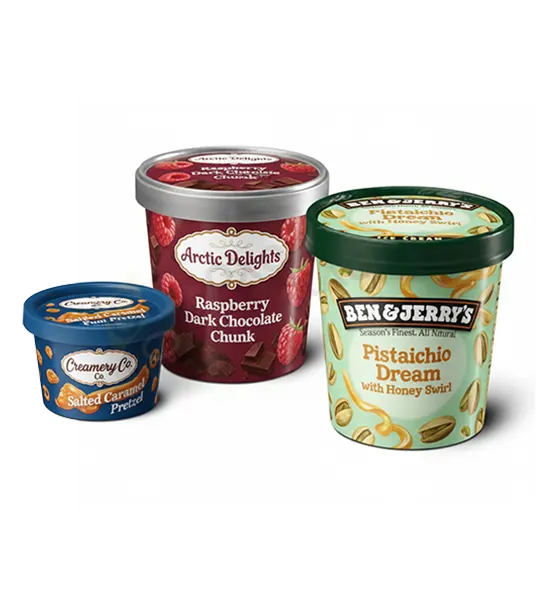 ice cream packaging bulk