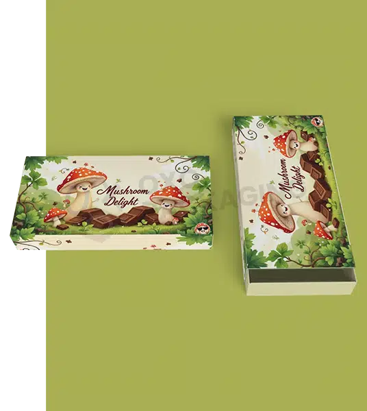 mushroom chocolate bar packaging bulk