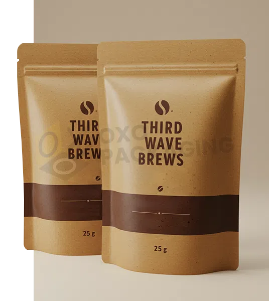 printed 25g coffee pouch