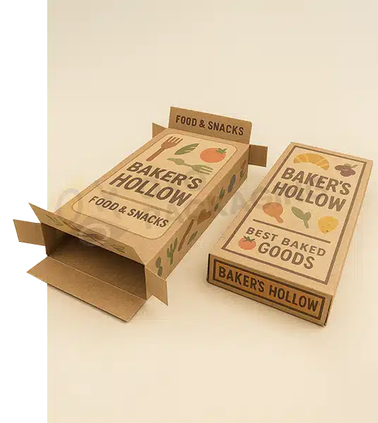 Custom Printed Seal End Packaging Boxes