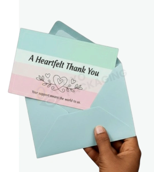 thank you card packaging bulk