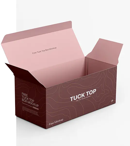 Kraft Tuck Top Boxes
