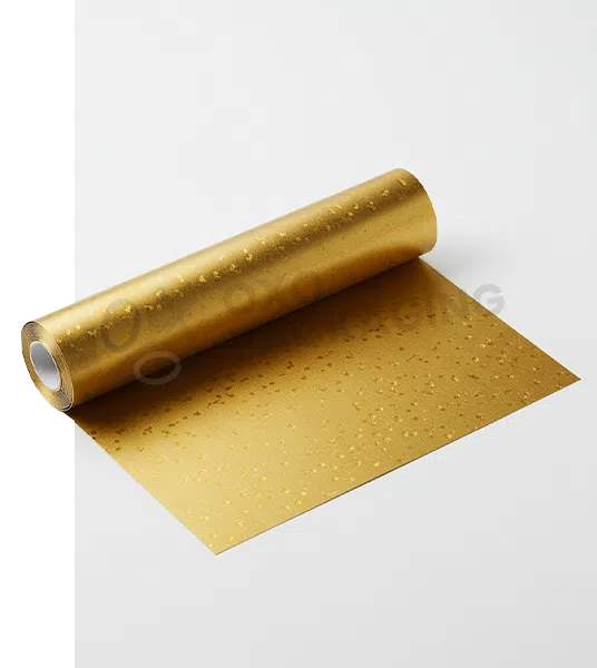 White and Gold Gift Wrapping Paper