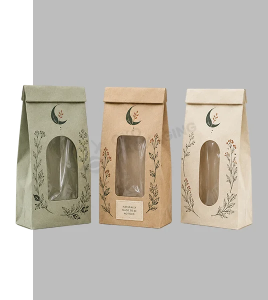 window paper bags bulk