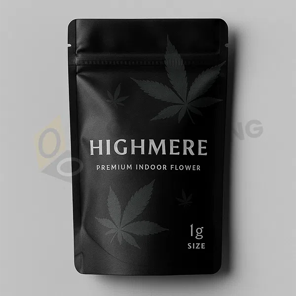 1 gram mylar bags design
