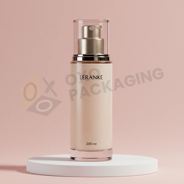 200ml glass bottle with lid