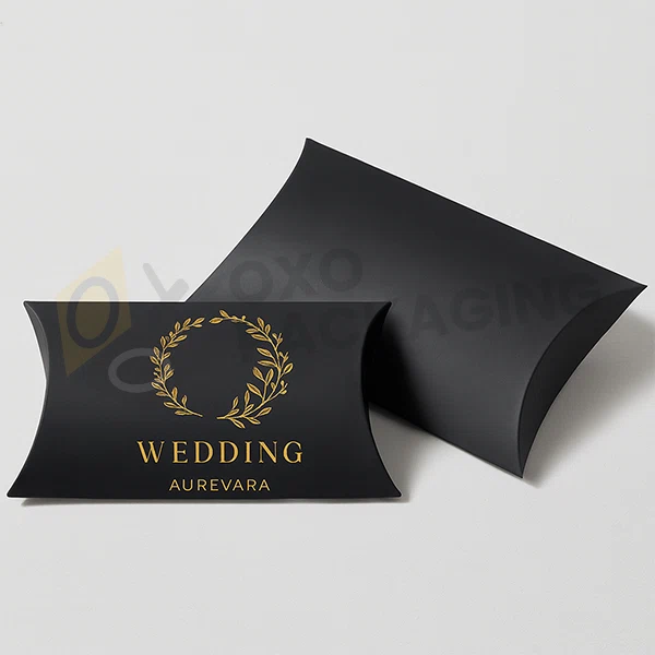 Black Pillow Boxes